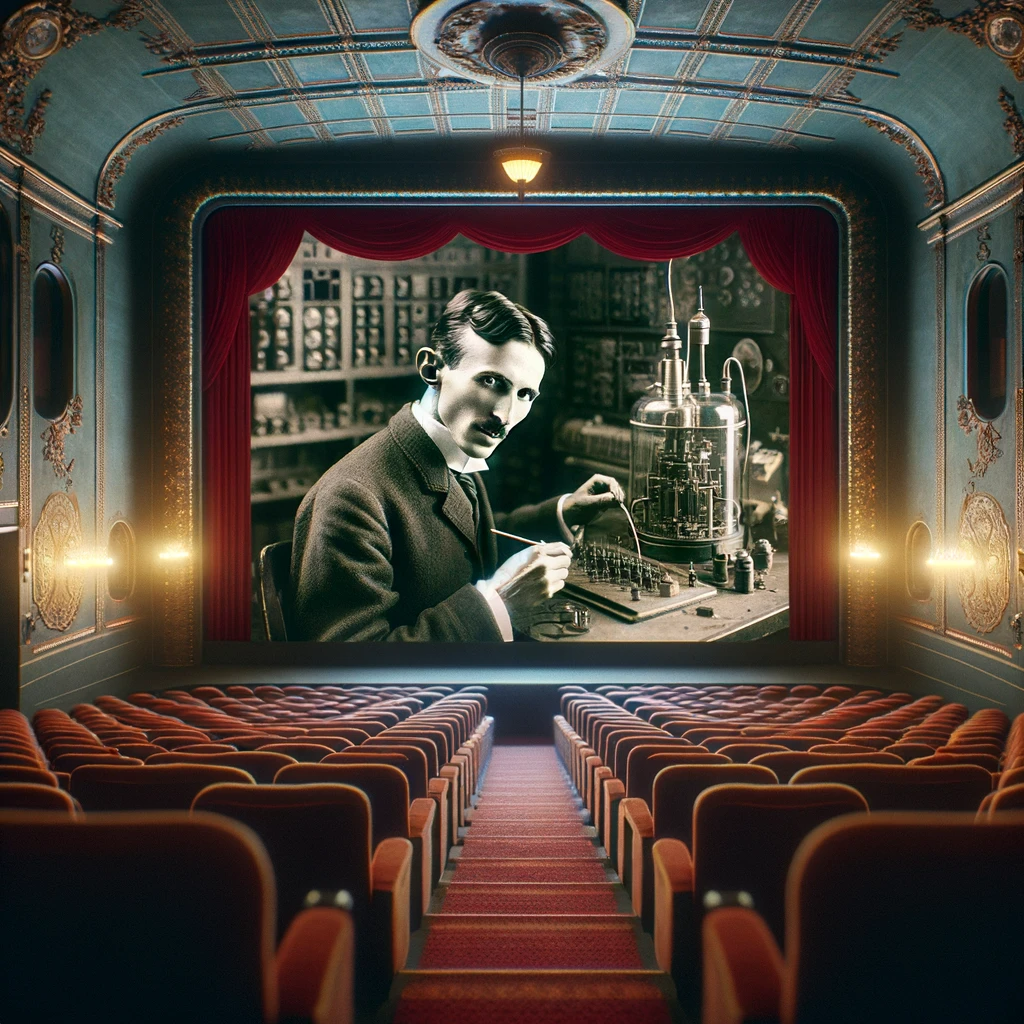 Tesla a filmekre is inspiratív hatással volt
